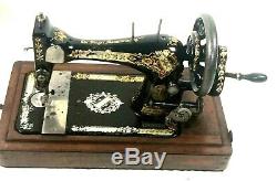 Antique Singer 28K Hand Crank Sewing Machine c1897 FREE Shipping 5597