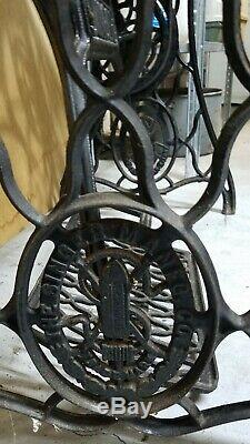 Antique Singer 29-4 Industrial Leather Cobblers Treadle Sewing Machine NICE FL