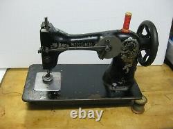 Antique Singer 32-43 Cast Iron Spoke Stitcher Sewing Machine Head Only