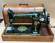 Antique Singer 66-1 Lotus Decals Sewing Machine