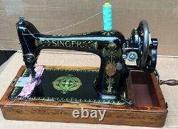 Antique Singer 66-1 LOTUS DECALS Sewing machine