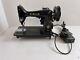 Antique Singer 99k Sewing Machine With Foot Pedal, Light