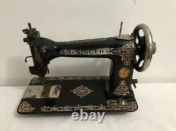 Antique Singer 9W Wheeler Wilson D9 Sewing Machine Treadle Head Celtic Knot RARE