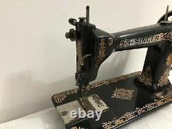 Antique Singer 9W Wheeler Wilson D9 Sewing Machine Treadle Head Celtic Knot RARE