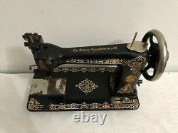 Antique Singer 9W Wheeler Wilson D9 Sewing Machine Treadle Head Celtic Knot RARE