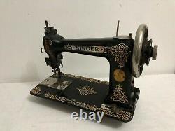 Antique Singer 9W Wheeler Wilson D9 Sewing Machine Treadle Head Celtic Knot RARE