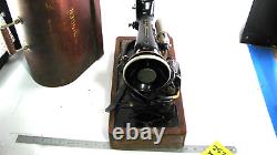 Antique Singer AC894166 Sewing Machine With Foot Motor Controller & Motor B. U. 7-E