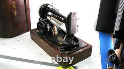 Antique Singer AC894166 Sewing Machine With Foot Motor Controller & Motor B. U. 7-E