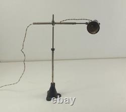 Antique Singer CAT S-5 sewing machine light. Steampunk lamp. Industrial lighting