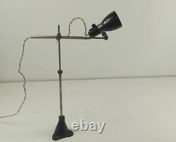 Antique Singer CAT S-5 sewing machine light. Steampunk lamp. Industrial lighting