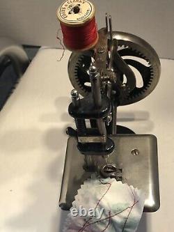 Antique Singer Child Size Sewing Machine, Works