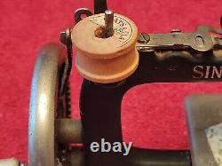 Antique Singer Childs Salesman Sample Hand Crank Sewing Machine