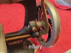 Antique Singer Childs Salesman Sample Hand Crank Sewing Machine