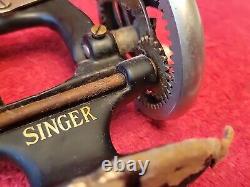 Antique Singer Childs Salesman Sample Hand Crank Sewing Machine