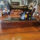 Antique Singer Electric Sewing Machine From Feb, 1929 In Good Working Order