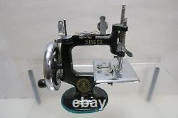 Antique Singer Miniature Sewing Machine Model 20 Made in Turkey