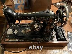 Antique Singer Portable Sewing Machine