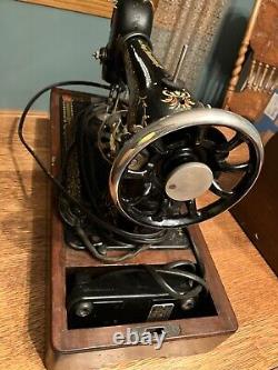 Antique Singer Portable Sewing Machine