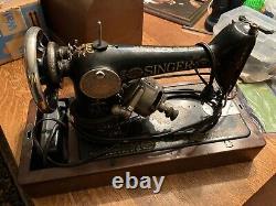 Antique Singer Portable Sewing Machine