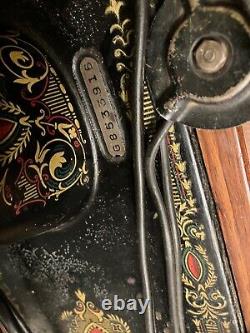 Antique Singer Portable Sewing Machine