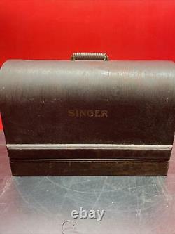 Antique Singer Portable Sewing Machine Manual Hand Driven AA941619