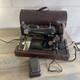 Antique Singer Portable Sewing Machine Model 128 1930s Works