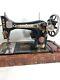 Antique Singer Sewing Machine 1910 Model #28- Oiled And Tested