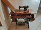 Antique Singer Sewing Machine 1920's, Original Wooden Cabinet Withdrawers R