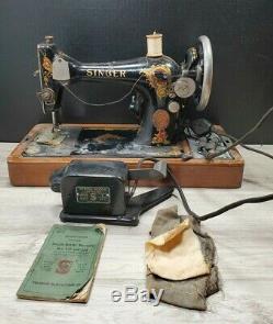 Antique Singer Sewing Machine 1928