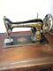 Antique Singer Sewing Machine 1930's With Treadle, (works)