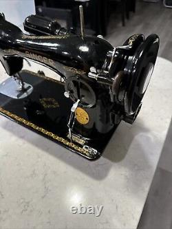 Antique Singer Sewing Machine AG893238 Excellent Ready To Use Fully Operable