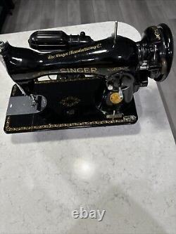 Antique Singer Sewing Machine AG893238 Excellent Ready To Use Fully Operable