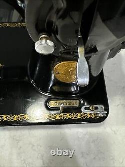 Antique Singer Sewing Machine AG893238 Excellent Ready To Use Fully Operable