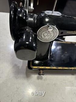 Antique Singer Sewing Machine AH034403 Excellent Ready To Use Fully Operable