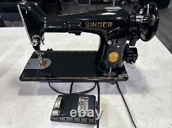 Antique Singer Sewing Machine AH034403 Excellent Ready To Use Fully Operable