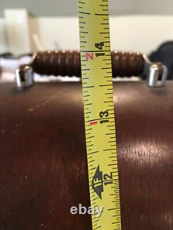 Antique Singer Sewing Machine Bent Wood Case Model 99 Knee Lever Vintage 1925