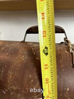 Antique Singer Sewing Machine Bent Wood Case Model 99 Knee Lever Vintage 1940's
