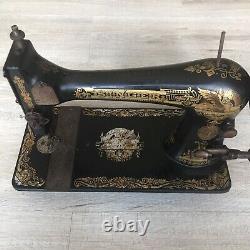 Antique Singer Sewing Machine Circa 1891 Serial Number 10187071