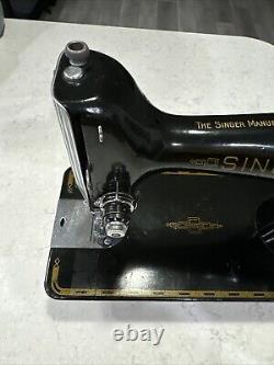 Antique Singer Sewing Machine EF776900 Excellent Ready To Use Fully Operable