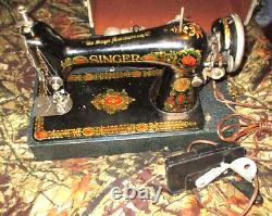 Antique Singer Sewing Machine G Series Serial Go488946 / Converted