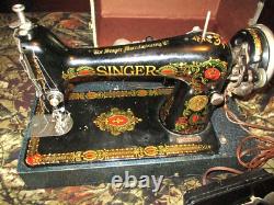 Antique Singer Sewing Machine G Series Serial Go488946 / Converted