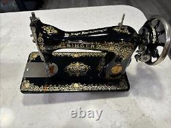 Antique Singer Sewing Machine G0244748 Excellent Ready To Use Fully Operable