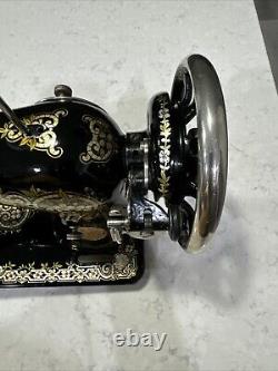 Antique Singer Sewing Machine G0244748 Excellent Ready To Use Fully Operable