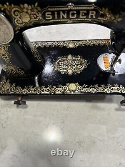 Antique Singer Sewing Machine G0244748 Excellent Ready To Use Fully Operable