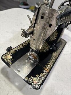 Antique Singer Sewing Machine G0244748 Excellent Ready To Use Fully Operable