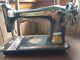 Antique Singer Sewing Machine #g4550493 Untested As Is Please Read Description