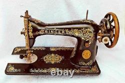 Antique Singer Sewing Machine Head Colorful Store Display Decor