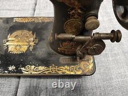 Antique Singer Sewing Machine Head Model 27'SPHINX' #K127362 Vintage Beautiful