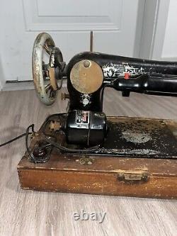 Antique Singer Sewing Machine Head Model 27 Sphinx (see Description)