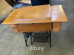 Antique Singer Sewing Machine No. 115 With Original Table